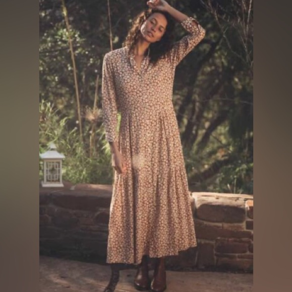 Birds of Trovata Mamie maxi dress